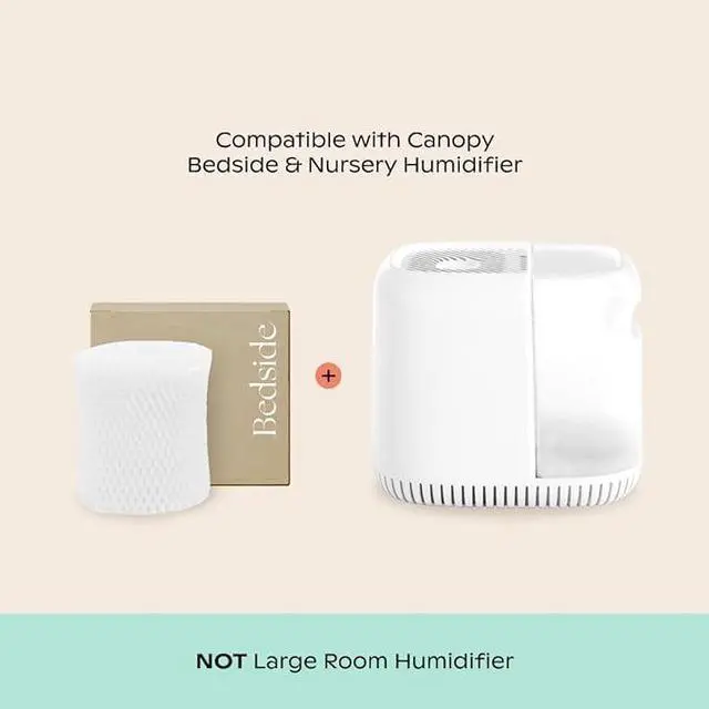 Alt view image 4 of 4 - Original Bedside Humidifier Filter, 1-Pack, 6-Week Replacement