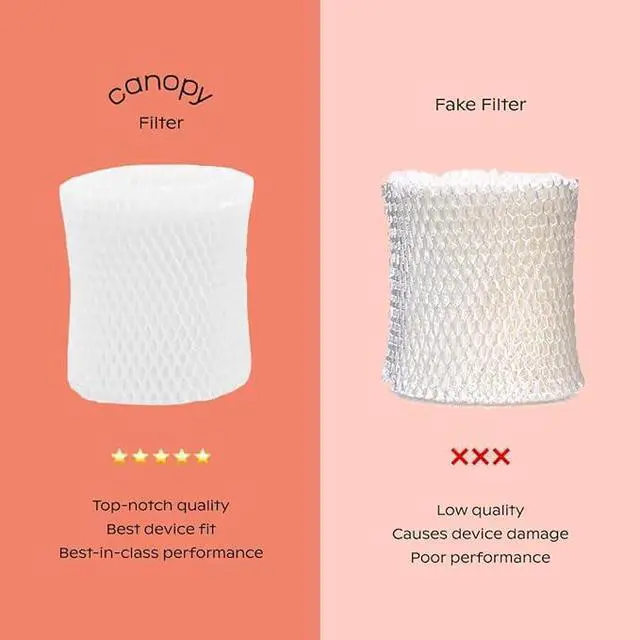 Alt view image 3 of 4 - Original Bedside Humidifier Filter, 1-Pack, 6-Week Replacement