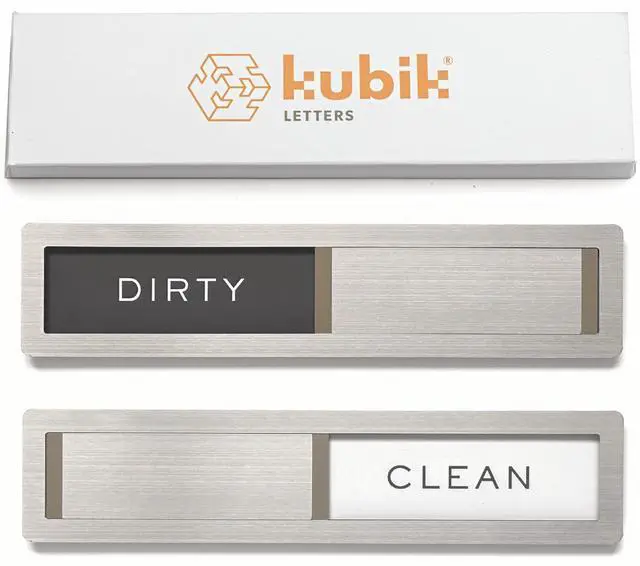 Main image of Clean Dirty Magnet for Dishwasher Sign, Kitchen Decor Organization Accessories Organizers and Storage