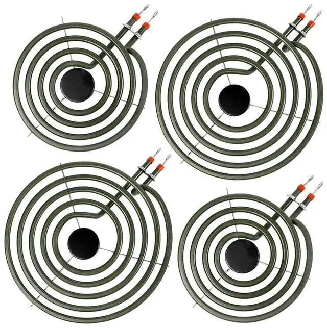 Main image of 4 Pack MP22YA Electric Range Burner Element Unit Set - 2 pcs MP15YA 6" and 2 pcs MP21YA 8" Replacement for Hardwick & Kenmore & Maytag & Norge & Whirlpool Electric Range Stove