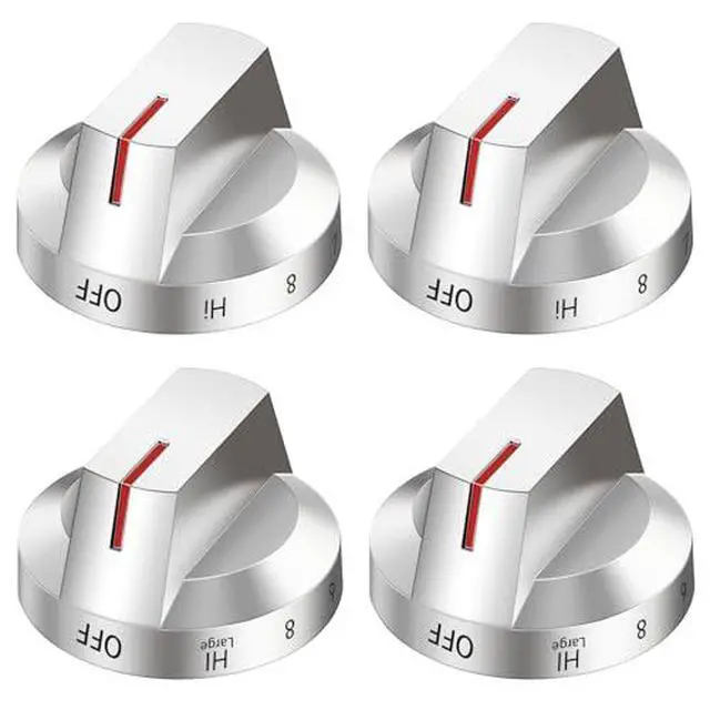 Alt view image 2 of 7 - DG94-03500A/Z Stove Knobs Replace for Samsung Gas/Electric Range, 4 Pack | DG94-03500V DG94-03500W Knobs Compatible with Samung Electric Range NE63T8111SS/AA NE63T8311SS/AA NE63T8751SS/AA