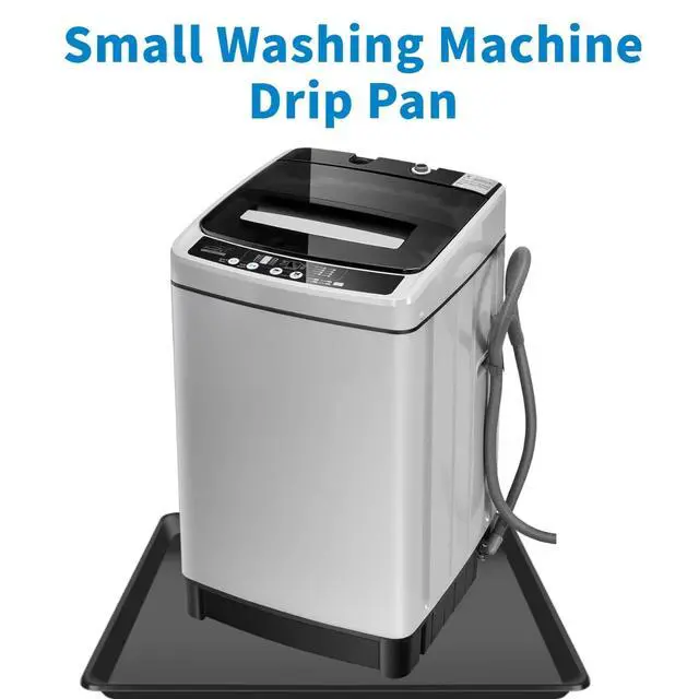 Alt view image 4 of 7 - 22'' x 21''Mini Fridge Drip Pan, Large Drip Tray, Portable AC Drip Pan, Under Washer Pan, Dishwasher Pan, Oil Drain Pans for Changing Oil (4 PCS)