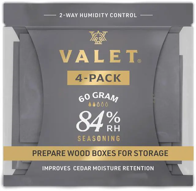 Main image of 84% Two-Way Humidity Packs 4-Pack (60g) for Wood Container Prep | 84% Seasoning Packs for Wood Container Preparation, 4-Pack, 60g Each, Made in USA