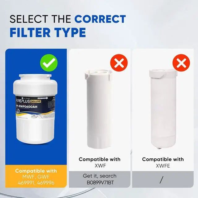 Alt view image 2 of 7 - NSF/ANSI 401, 53, 42 Certified Replacement for HDX FMG-1, PL-100, WFC1201, PC75009, RWF1060, RWF0600A, 469991 Refrigerator Cartridge,1Pack