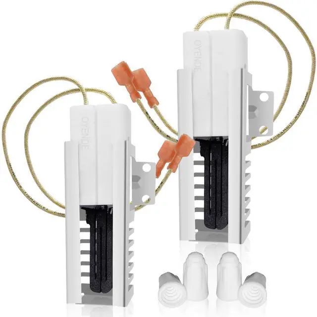 Main image of 2 Pack PB040001 Gas Range Oven Igniter, Oven Igniter for Gas Stove for Viking Range Oven Igniter, Replace AP5315579 065650-000 SGR4001 792263, with 4 Ceramic Nuts