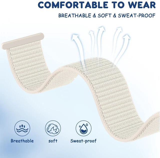 Alt view image 6 of 7 - 2-Pack Nylon Band Compatible with Magicband+ Plus Hook Loop Strap for Magic Band Plus Accessories, Integrated Band Keeper and Case Adjustable Wrist Straps Designer for Disney-Magicband+