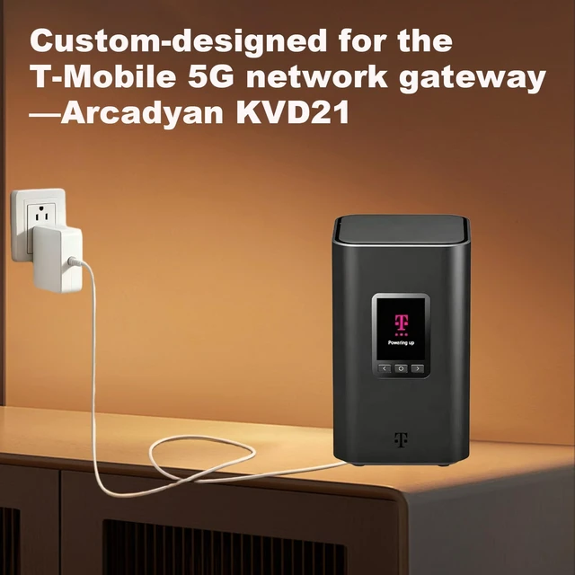 Alt view image 3 of 6 - for the T-Mobile 5G Network Gateway Arcadyan KVD21 Charger and Power Cord t-mobile 5g gateway charger t-mobile kvd21 5gt-mobile internet box power cordarcadyan kvd21 power adapter