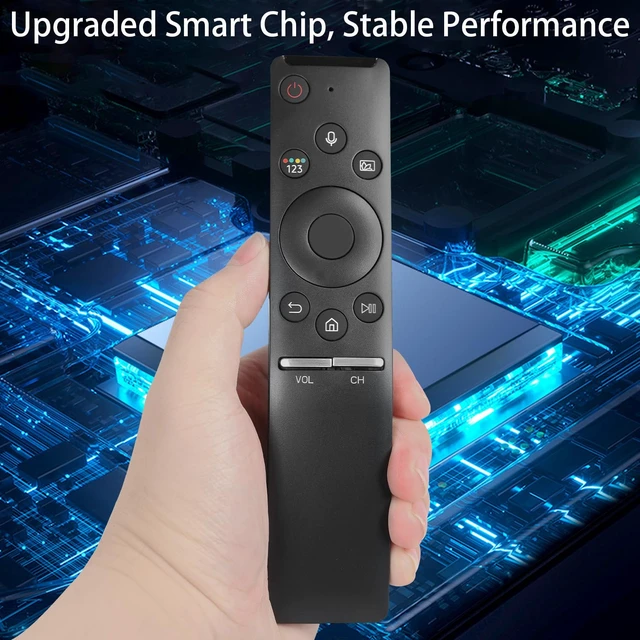 Alt view image 5 of 6 - BN59-01298H RMCSPN1AP1 BN59-01298G Voice Remote Control Compatible with Samsung Q6FN QLED Smart 4K UHD TV Q6 Q7 Q8 Series QN55Q6FNAFXZA QN49Q6FNAFXZA Replacement Controller with Batteries