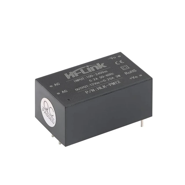 Alt view image 4 of 7 - AC-DC Isolated Power Module Smart Home Switching Power Module Mini Buck Power Module 220v to 12v HLK-PM12 DC Power Module AC DC Converter 220V to 12V (3PCS)