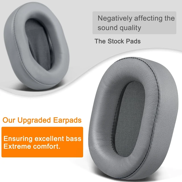 Alt view image 5 of 5 - Earpads for Corsair HS65/HS55 Surround Wired, HS55 Surround V2, HS 65/HS 55 Wireless Core Gaming Headset - PL Grey