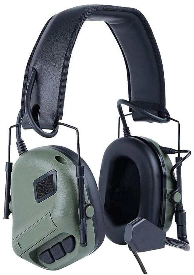 Main image of Tactical Headset Wargame Hunting Headphone for Military Walkie Talkie Without Noise Cancellation Function