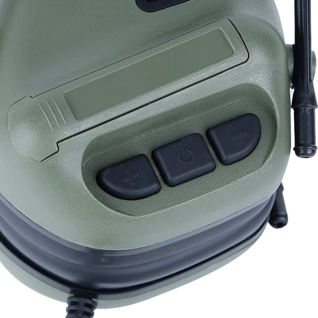 Alt view image 4 of 4 - Tactical Headset Wargame Hunting Headphone for Military Walkie Talkie Without Noise Cancellation Function