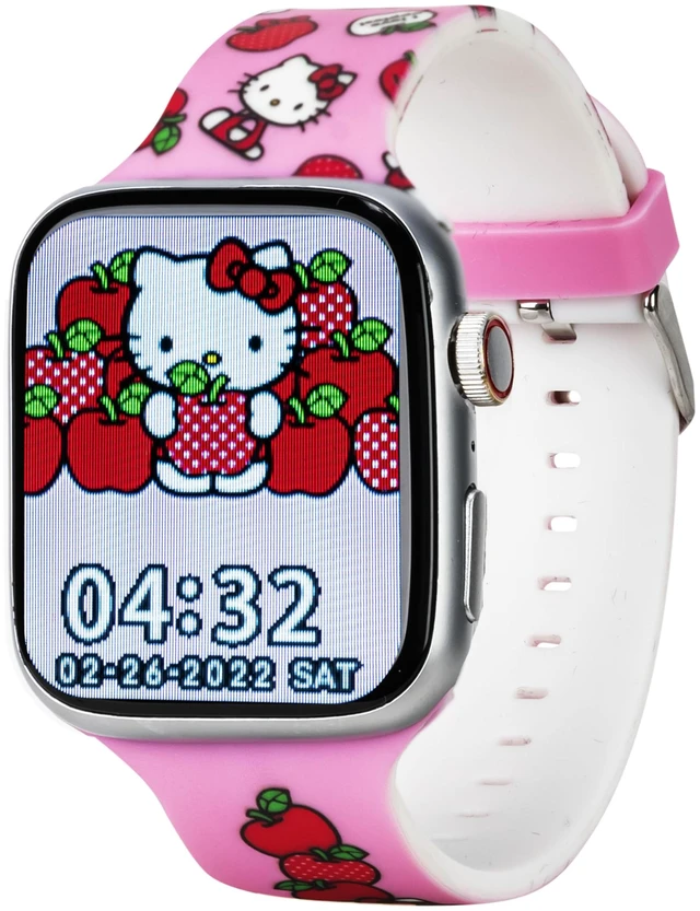 Main image of Smart Watch for Girls by Accutime with Interactive Touchscreen, Bluetooth, Camera, Music, Fitness & Activity Tracking - Durable & Stylish (Model: HK4208)