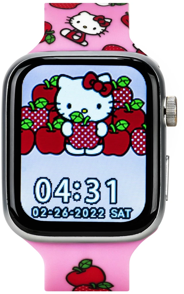 Alt view image 2 of 5 - Smart Watch for Girls by Accutime with Interactive Touchscreen, Bluetooth, Camera, Music, Fitness & Activity Tracking - Durable & Stylish (Model: HK4208)