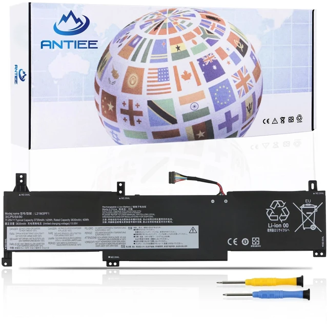 Main image of L21M3PF0 Laptop Battery for Lenovo IdeaPad 1-14/1-15 & V15 G2 Series 14ALC7/14IAU7/14IGL7/14IJL7/14ADA7/14AMN7,15ADA7/15IGL7/15IJL7/15IAU7/15ALC7/15AMN7/15IRU7,V15 G2-ITL/G2ITL