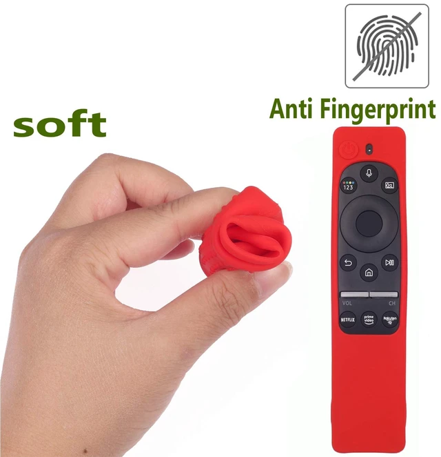 Alt view image 7 of 7 - Silicone Protecitve Case Cover for Samsung Smart TV Remote Control BN59 Series, with Magnet Anti-Lost Shockproof Soft Anti Slip Shockproof Remote Control Skin Sleeve Protector (Black)