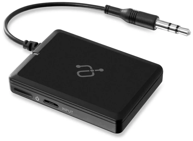 Main image of iStream AIS01F Bluetooth Audio Receiver Adapter w/ Attached Cable for Smart Phone to Home Stereo, Car, Speakers