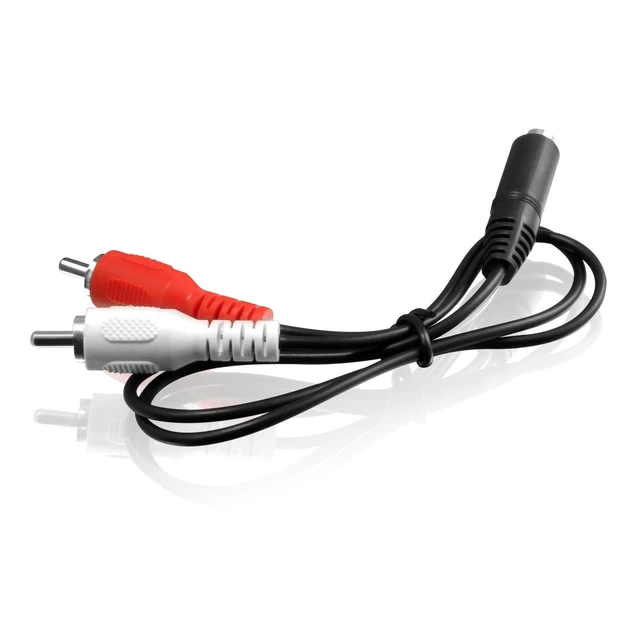 Alt view image 2 of 7 - iStream AIS01F Bluetooth Audio Receiver Adapter w/ Attached Cable for Smart Phone to Home Stereo, Car, Speakers