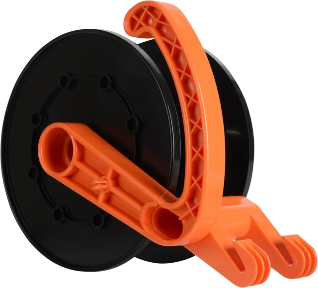 Main image of Small Electric Fence Reel for Polywire, Turbo Wire, and Tape Lightweight Reel for Portable Grazing, Rotational Paddocks, and Temporary Fencing; Compact, Durable Design for Fence Moves