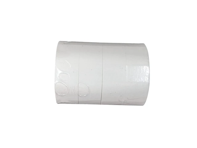 Alt view image 5 of 6 - Lab Labeling Tape, White, 3/4 in x 500 in, 4-Pack 4 White Rolls, Made in USA,1 inch diameter cores, Science, Color Coding and Marking