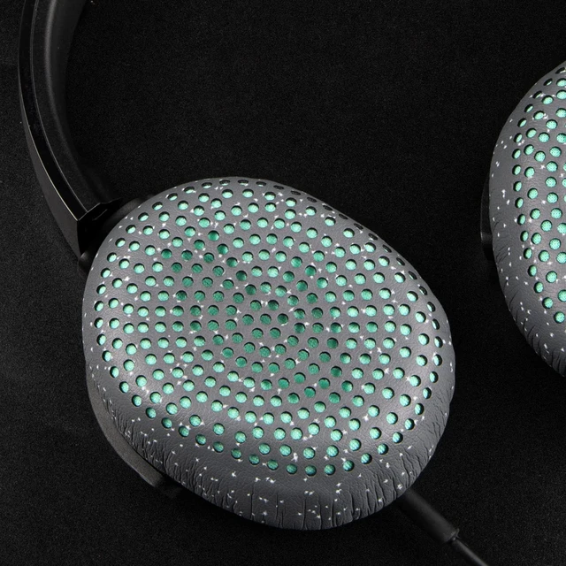Alt view image 5 of 6 - Earpads Replacement for Skullcandy Riff, Riff2 Wired/Wireless On-Ear Headphones, Ear Pads Cushions with Softer Leather, Noise Isolation Foam (Grey)