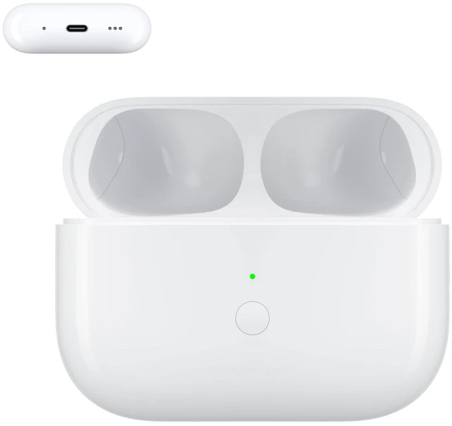 Main image of Wireless Charging Case for Airpod Pro 1/2 USB-C Port,Replacement case Compatible with AirPod Pro 1st / 2nd Gen with Bluetooth Pairing Sync Button Type-c