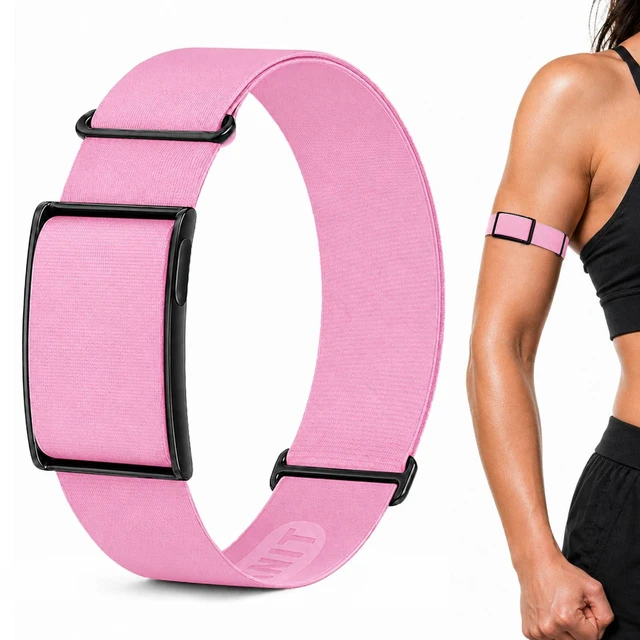 Main image of Elastic Bicep Band Compatible with Amazfit Helio Strap & Helio Strap Pro Adjustable Breathable Elastic Water-Resistant Secure Fit