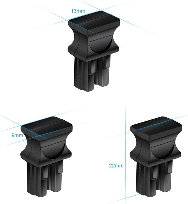 Alt view image 5 of 6 - Dust Cover, SFP+ QSFP+ QSFP28 Optic Dust Caps, Suitable for Duplex LC,Black Silicone, 50pcs