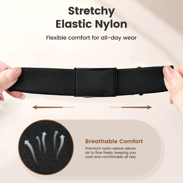 Alt view image 4 of 7 - Elastic Bicep Band Compatible with Amazfit Helio Strap & Helio Strap Pro Adjustable Breathable Elastic Water-Resistant Secure Fit