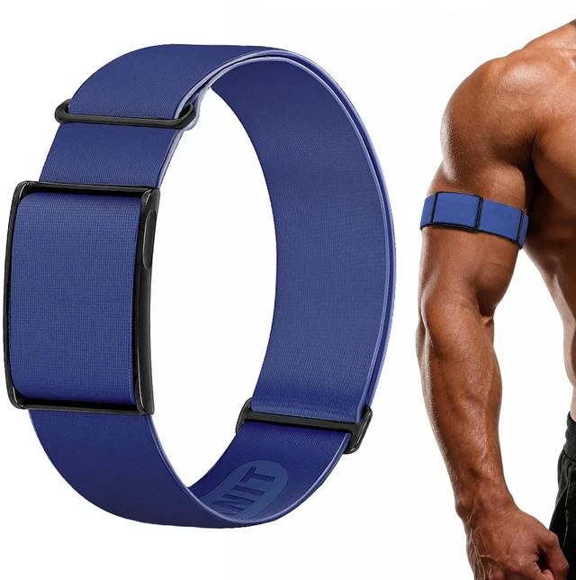 Main image of Elastic Bicep Band Compatible with Amazfit Helio Strap & Helio Strap Pro Adjustable Breathable Elastic Water-Resistant Secure Fit