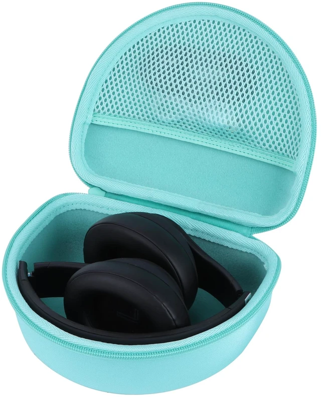 Main image of Case for Beats Solo 4/Studio Pro/Solo3/Studio3 On-Ear Headphones Solo Pro Headphone Case, Hard Shell Shockproof, Mesh Bag Organizer, Lightweight Travel
