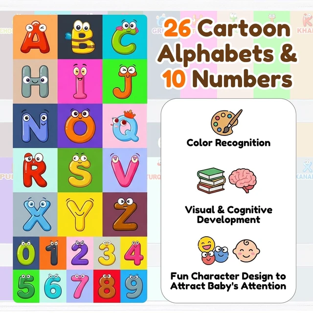 Alt view image 3 of 7 - 26 Pack Sport Bands Compatible for Apple Watch Bands 38/40/41/42/44/45/46/49mm with Portable Fun Alphabet Printed Storage Bag, Soft Silicone Strap for Women Men iWatch Band Series 11 10 9 8 7 6 5 4 SE