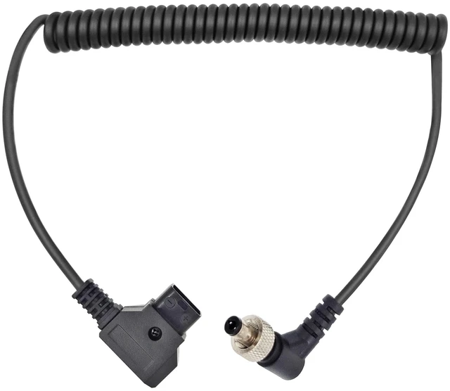 Main image of D-Tap to Locking DC 5.5 2.5mm Monitor Cable Compatible with Atomos Ninja v KiPRO LCD Monitors Shogun Sony PIX-E7 PIX-E5 Touchscreen Hollyland Mars 400s, Blackmagic Video Assist, SmallHD 702, 40"