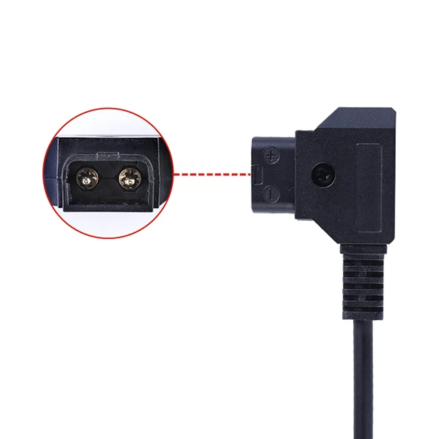 Alt view image 2 of 5 - D-Tap to Locking DC 5.5 2.5mm Monitor Cable Compatible with Atomos Ninja v KiPRO LCD Monitors Shogun Sony PIX-E7 PIX-E5 Touchscreen Hollyland Mars 400s, Blackmagic Video Assist, SmallHD 702, 40"