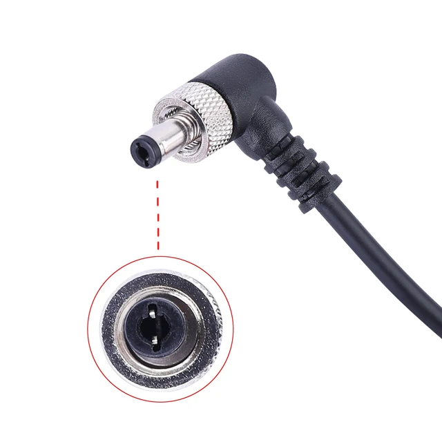 Alt view image 3 of 5 - D-Tap to Locking DC 5.5 2.5mm Monitor Cable Compatible with Atomos Ninja v KiPRO LCD Monitors Shogun Sony PIX-E7 PIX-E5 Touchscreen Hollyland Mars 400s, Blackmagic Video Assist, SmallHD 702, 40"