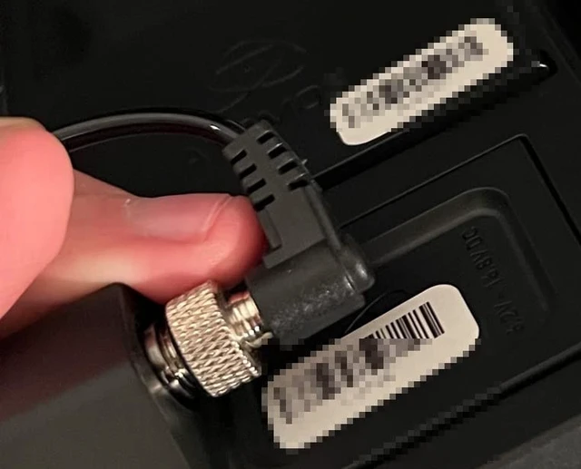 Alt view image 4 of 5 - D-Tap to Locking DC 5.5 2.5mm Monitor Cable Compatible with Atomos Ninja v KiPRO LCD Monitors Shogun Sony PIX-E7 PIX-E5 Touchscreen Hollyland Mars 400s, Blackmagic Video Assist, SmallHD 702, 40"