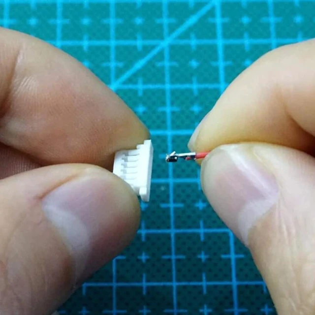 Alt view image 5 of 7 - JST SH 1.0mm Connector Kit with Cables, 3-12Pin Housing JST Adapter 3-12Pin JST SH plastic housings, 28AWG 150mm pre-crimped colorful wires, Complete wiring kit for FPV flight controller