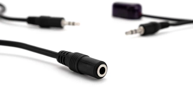 Alt view image 3 of 5 - IR (Infrared) Extension Cable, 25 ft, Pure Copper, OFC, 24k Gold Plated SW-29727-25