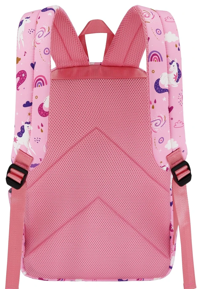 Alt view image 4 of 7 - Backpack for Girls Teens Kids College Middle Elementary High School Student Bookbag Pink Unicorn Book Bag Travel Backpacks Waterproof Laptop Back Pack