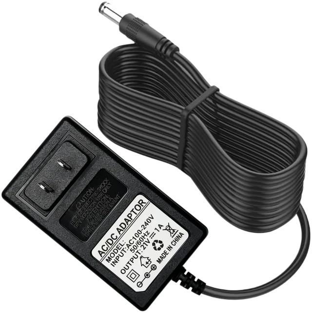 Main image of 21V 1A Lithium Battery Charger Compatible with Mini Chainsaw, Power Tools Lithium Battery Charger, for Aker/Saker/Seyvum/O-Conn/Jujubean/DINSHARE/VTEK,20V/21V Chainsaw with LED Indicator