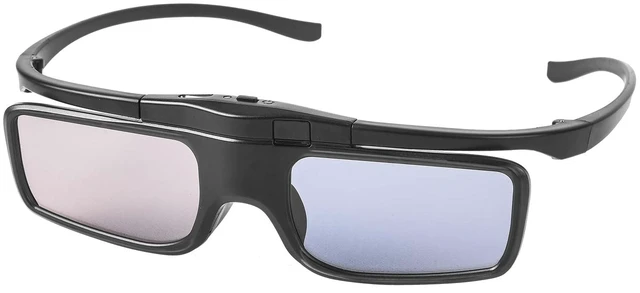 Main image of RF 3D Glasses, Active Shutter RF 3D Glasses Rechargeable Suitable for RF 3D TV Projectors, RF 3D Eyewear for Sony Epson Toshiba Sharp, Compatible with TDG-BT500A, SSG-5100GB, AN3DG40