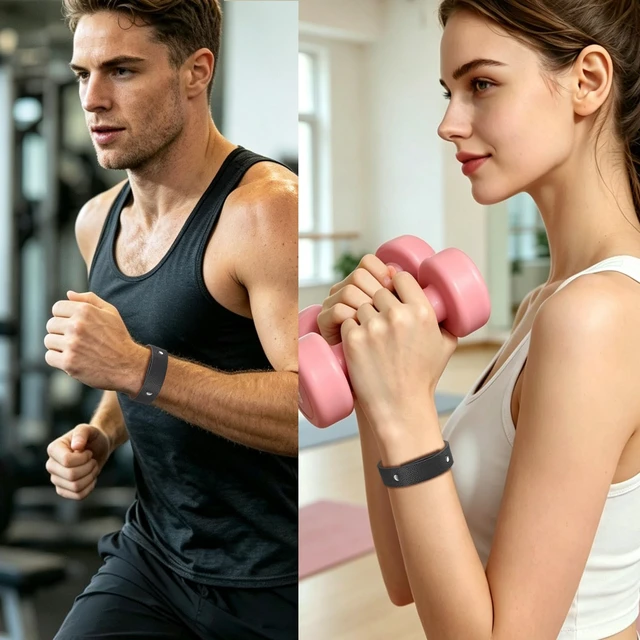 Alt view image 2 of 7 - Band for Google Fitbit Air Genuine Leather Strap Wristband Men Women (No Tracker)