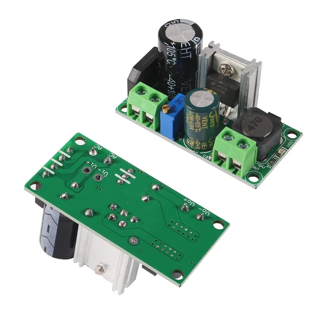 Alt view image 2 of 5 - 10pcs AC/DC to DC Step Down Buck Converter Voltage Regulator Power Supply Board 2A LM2596HV Converter Module