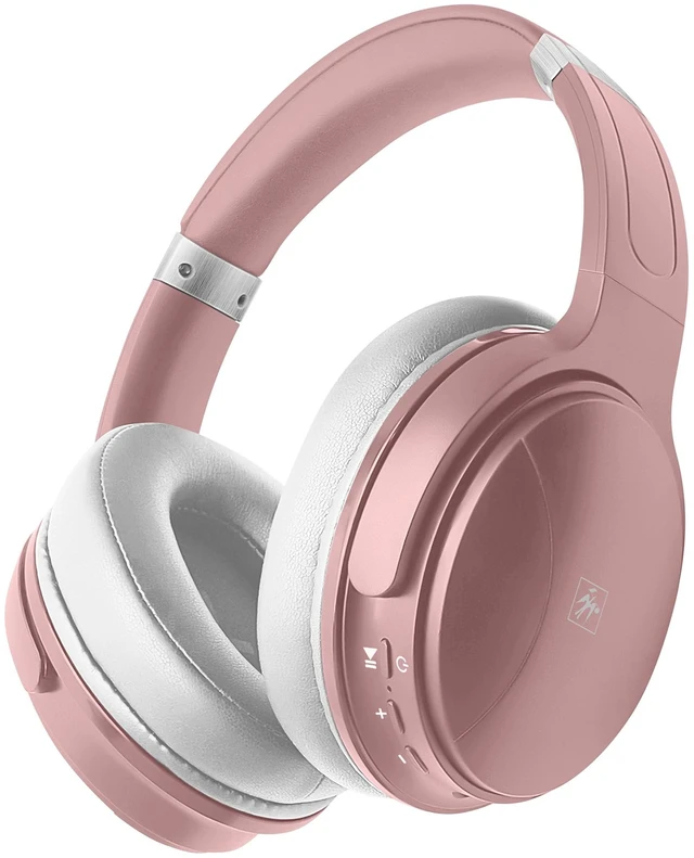 Main image of Pro Active Noise Cancelling Headphones,Over-Ear Headphones Wireless Bluetooth 5.3, Microphone, Lightweight Comfortable Headset for Home, Travel, Rechargeable Workout Headphones, Deep Base