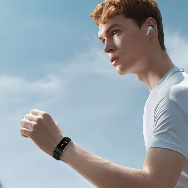 Alt view image 5 of 6 - Elastic Bands Compatible with Fitbit Charge 2 Band, Adjustable Stretchy Soft Nylon Solo Loop Replacement Strap for Fitbit Charge 2 Women Men