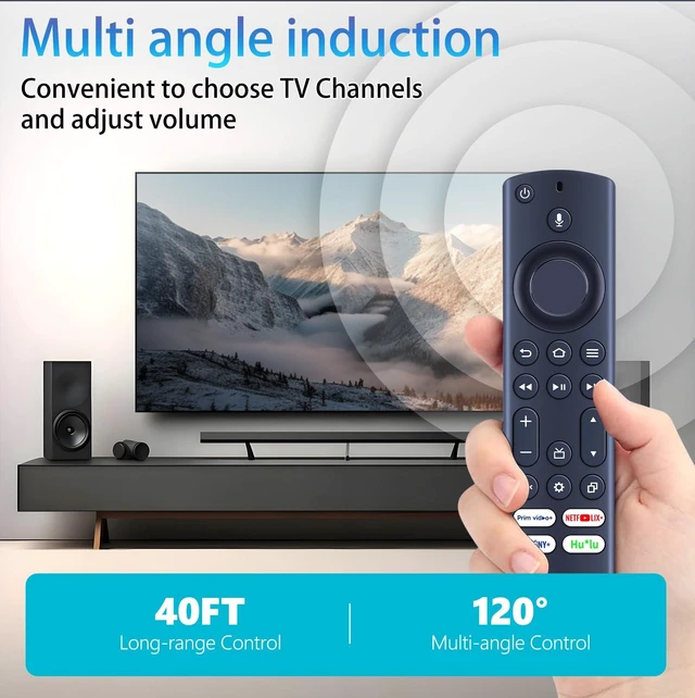 Alt view image 5 of 7 - CT-95018 Replacement Remote Control for Toshiba/Insignia/Pioneer LED TV for model4K LED Smart TV 43V35KU 40C350KU 43C350KU 50C350KU 55C350KU NS-24F202NA22 NS-42F201NA22 NS-55F301NA22 NS-70F501NA22