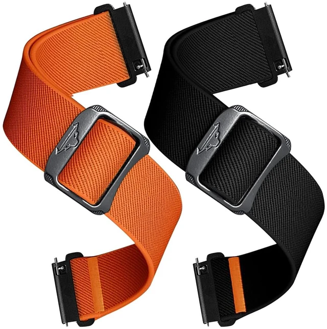Main image of Stretchy Bands Compatible for Pavlok Shock Clock 3, Shock Clock MAX Fitness Tracker, Soft Breathable Nylon Strap Adjustable Wristband for Women&Men