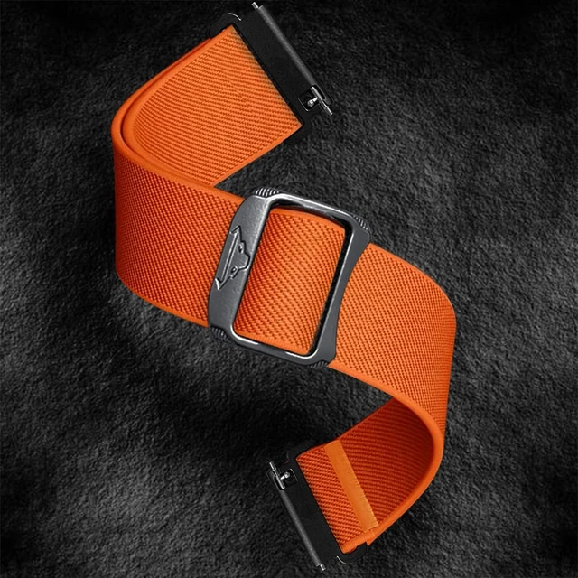 Alt view image 3 of 3 - Stretchy Bands Compatible for Pavlok Shock Clock 3, Shock Clock MAX Fitness Tracker, Soft Breathable Nylon Strap Adjustable Wristband for Women&Men