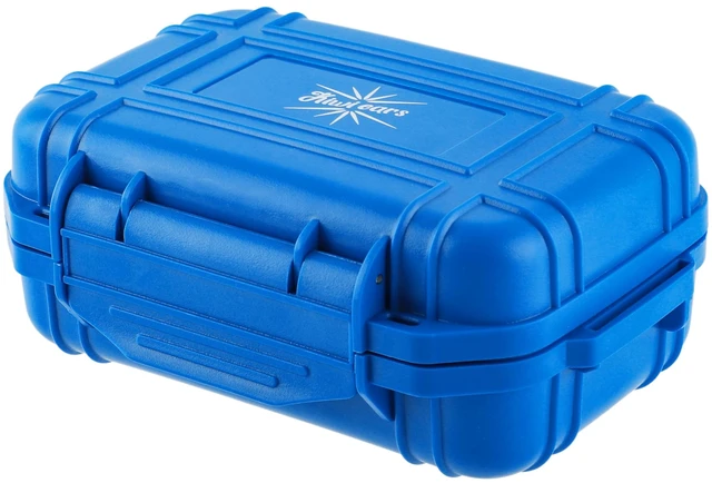 Main image of Kiwi Ears SONICAP Waterproof Earbud Case, Hard IEM Storage Box with EVA Lining,Hard Carrying Bag for Headphones,Earphone,Travel Carrying Case Fit for ZS10 Pro Zero:2 EW300 Wan'er 2, Blue