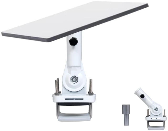 Main image of 180°Adjust Starlink Mini Mount with Connect PipeWindproof Stable Signal Durable ALL-METAL Customized for Outdoor Starlink Pole Mount;Starlink Mini Accessories for RV,Car Roof,Camper,boats, White